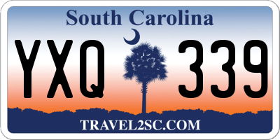 SC license plate YXQ339