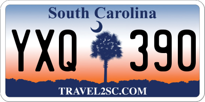 SC license plate YXQ390