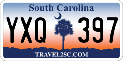 SC license plate YXQ397