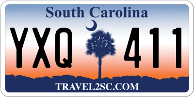 SC license plate YXQ411