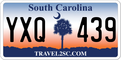 SC license plate YXQ439