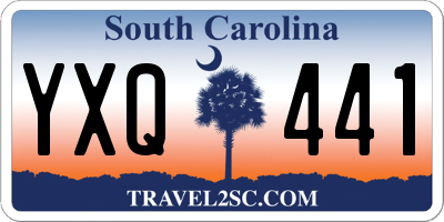 SC license plate YXQ441
