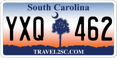SC license plate YXQ462