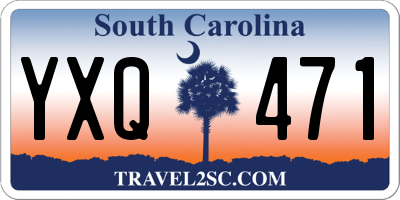 SC license plate YXQ471