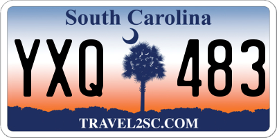 SC license plate YXQ483