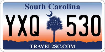 SC license plate YXQ530