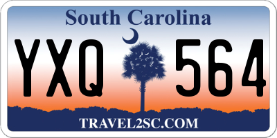SC license plate YXQ564