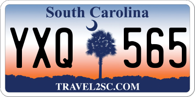 SC license plate YXQ565