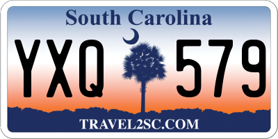 SC license plate YXQ579