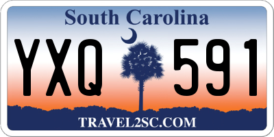SC license plate YXQ591