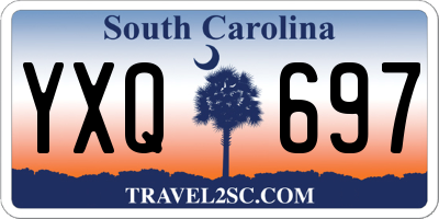 SC license plate YXQ697