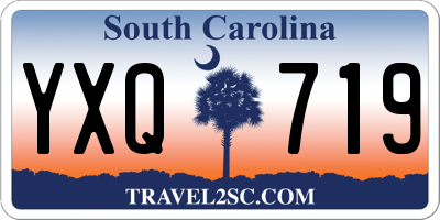 SC license plate YXQ719
