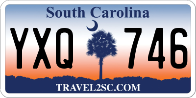 SC license plate YXQ746