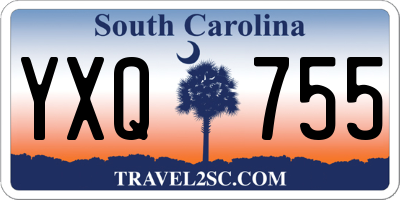SC license plate YXQ755