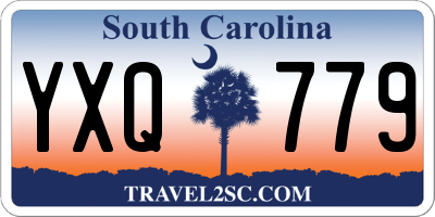 SC license plate YXQ779