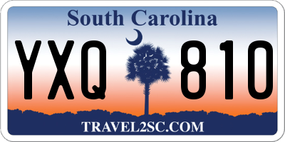 SC license plate YXQ810