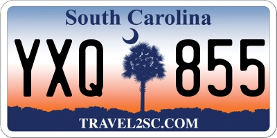 SC license plate YXQ855