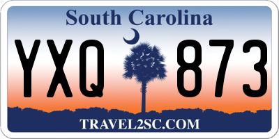 SC license plate YXQ873