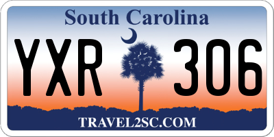 SC license plate YXR306