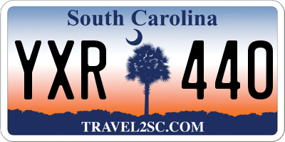 SC license plate YXR440
