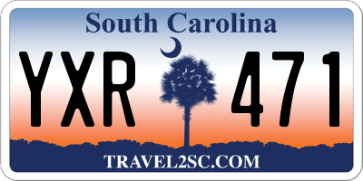 SC license plate YXR471
