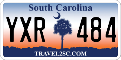 SC license plate YXR484
