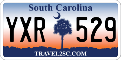 SC license plate YXR529