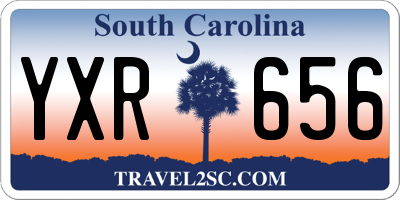 SC license plate YXR656