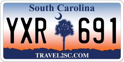 SC license plate YXR691