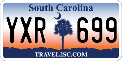 SC license plate YXR699