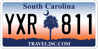 SC license plate YXR811