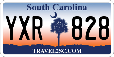 SC license plate YXR828