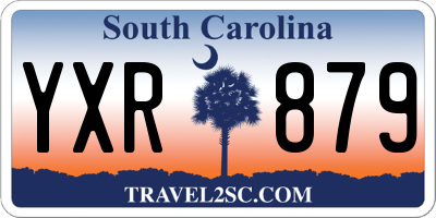 SC license plate YXR879