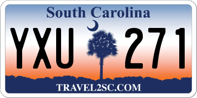 SC license plate YXU271