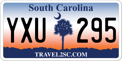 SC license plate YXU295