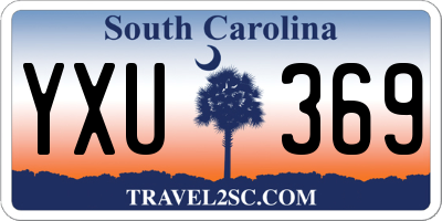 SC license plate YXU369