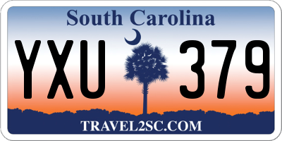SC license plate YXU379