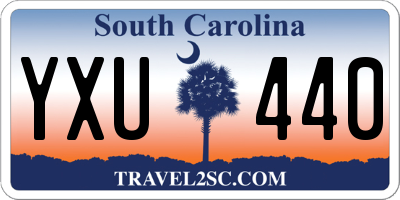 SC license plate YXU440