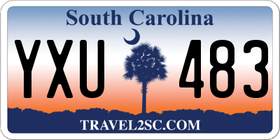 SC license plate YXU483