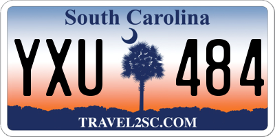 SC license plate YXU484