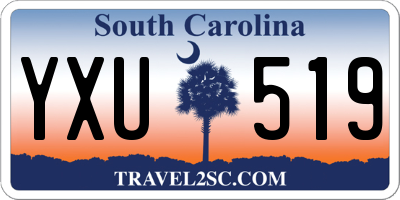 SC license plate YXU519