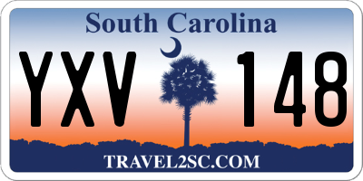 SC license plate YXV148
