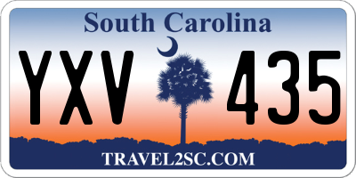 SC license plate YXV435