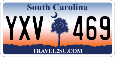 SC license plate YXV469