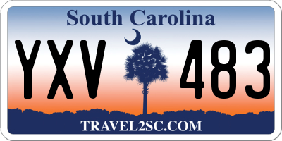 SC license plate YXV483