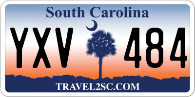 SC license plate YXV484