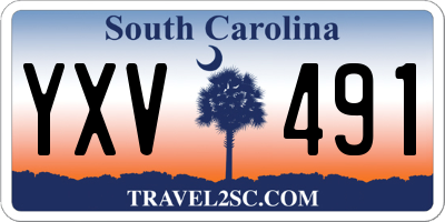 SC license plate YXV491