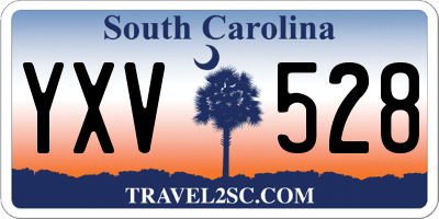 SC license plate YXV528