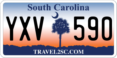SC license plate YXV590
