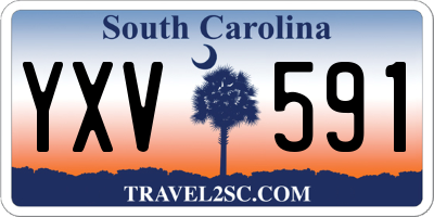 SC license plate YXV591